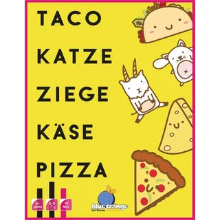 Kartenspiel -  Taco Katze Ziege Käse Pizza