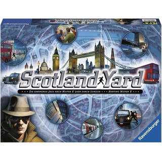 Spiel RAVENSBURGER "Scotland Yard" Spiele , bunt Kinder Brettspiel Gesellschaftsspiel Scotland Yard Altersempfehlung Spiele Made in Europe, FSC - schützt Wald weltweit