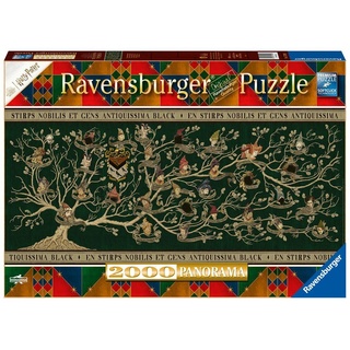 Ravensburger Puzzle 2000 Teile Puzzle Panorama Harry Potter Familienstammbaum 17299, 2000 Puzzleteile