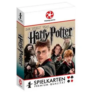 Winning Moves Spiel WIN30645 - Playing Cards - Harry Potter, Spielkarten,..., Familienspiel, Partyspiel bunt