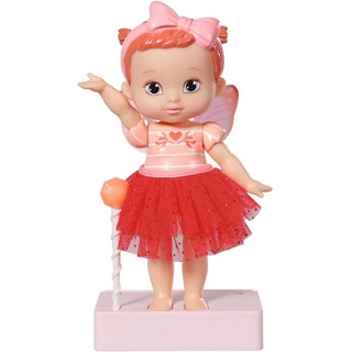 Baby Born Stehpuppe Storybook Fairy Poppy, 18 cm, mit Lichteffekten rosa|rot