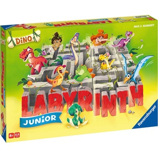 Ravensburger Spiel, Merkspiel Dino Junior Labyrinth, Made in Europe; FSC® - schützt Wald - weltweit bunt