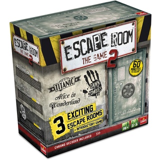 Escape Room: The Game - Vol. 2 | 3 spannende Fluchträume in Ihrem eigenen Zuhause! | Brettspiele für Erwachsene | für 3-5 Spieler | ab 16 Jahren