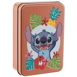 Lilo & Stitch Spielkarten in Sammeldose - Offiziell Lizenziertes Disney Kartenspiel, Standarddeck mit 54 Karten, Geschenk für Disney Merchandise-Fans