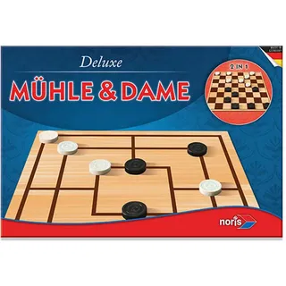 Noris Brettspiel "Mühle & Dame" - ab 6 Jahren