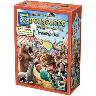 Hans im Glück - Carcassonne - Manege frei! 10. Erweiterung von Klaus-Jürgen Wrede / Hans im Glück / Spiele (außer Software)