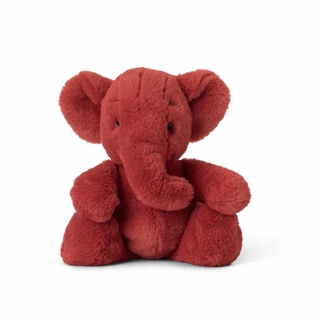 WWF Cub Club - Ebu der Elefant (rot, 29cm) Kuscheltier Stofftier für Kleinkinder Elephant