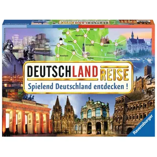 Ravensburger Deutschlandreise, Brettspiel, Reisen/Abenteuer, 8 Jahr(e), Familien