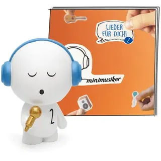 Tonies Minimusiker Lieder für dich 2, Spielzeug-Spieldosenfigur, 4 Jahr(e), Blau