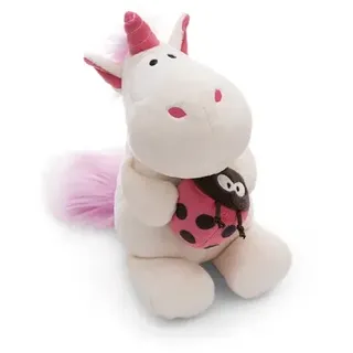 NICI Kuscheltier Einhorn Theodor mit Marienkäfer 35cm GREEN