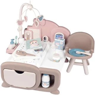 Smoby Puppen-Spielzimmer 3in1 Baby Nurse Cocoon, mehrfarbig
