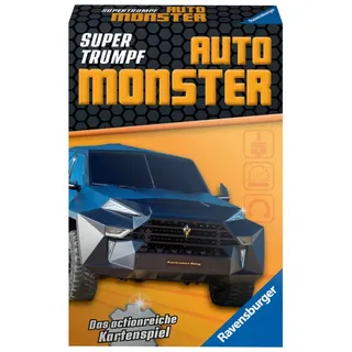 Ravensburger Spiel Ravensburger Kartenspiel, Supertrumpf Auto Monster 20690, Quartett...