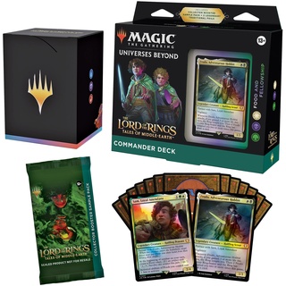 Magic: The Gathering The Lord of the Rings: Tales of Middle-earth Commander Deck 2 + Collector Booster Sample Pack (Englische Version)