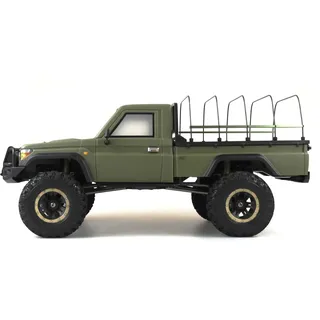 Amewi AMXRock RCX8BS Elektro Brushed Crawler 4WD 1:8 RTR Militär grün (RTR Ready-to-Run)