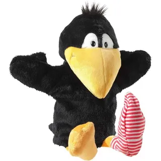 Heunec® Handpuppe Kleiner Rabe Socke 36 cm schwarz