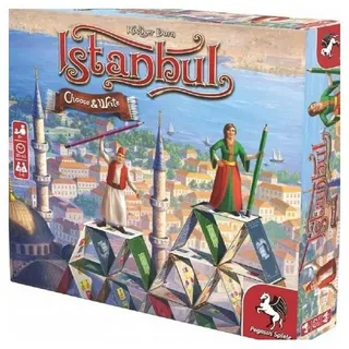 Pegasus Spiele Spiel Istanbul Choose & Write, Brettspiel, für 1-5 Spieler, ab..., Familienspiel, Strategiespiel bunt