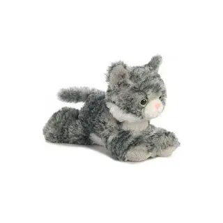 Aurora World Mini Flopsies Lily graue Tabby Katze ca. 21 cm - Plüschfigur