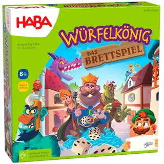 HABA Unisex Spiel Würfelkönig – Das Brettspiel 1er Pack