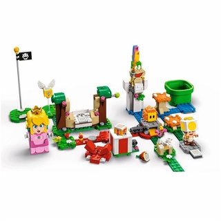 LEGO® Spielbausteine LEGO Super Mario 71403 Abenteuer mit Peach Starterset, (Set, 354 St., Computerspiele) bunt
