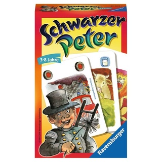 Ravensburger Spiel, Ravensburger Mitbringspiel Kartenspiel Schwarzer Peter 23409