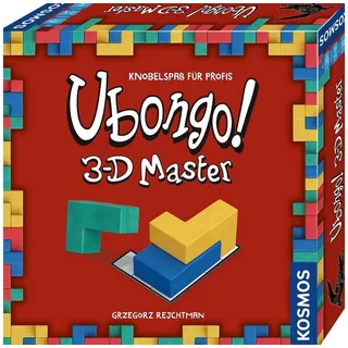 KOSMOS Verlag Spiel, Familienspiel Ubongo – 3D Brettspiel, Für 1 bis 4 Spielende ab 10..., Logikspiel