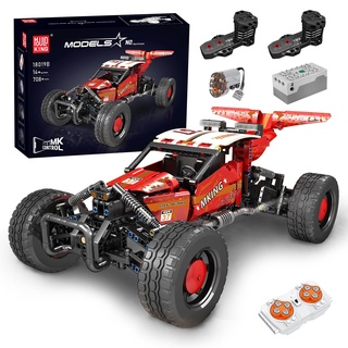 Mould King 18019 Offroad Rennwagen Technik Ferngesteuert MOC Modell Bausatz Geschenk, Erwachsene Kinder Spielzeug STEM 708 Teile