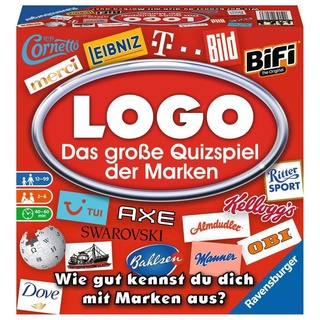 Ravensburger Spiele 26083 - LOGO - Das große Quizspiel der Marken