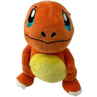 Soma Pokemon Kuscheltier Glumanda Plüschtier XXL 17 cm Stofftier Anime Kawaii Plush Stofftier Cute Plushie Halloween Weihnachten Geschenke für Ki...