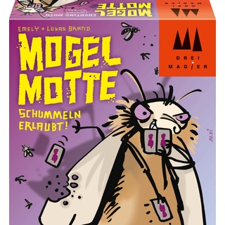 Schmidt Spiele 40862 Mogel Motte, Drei Magier Kartenspiel