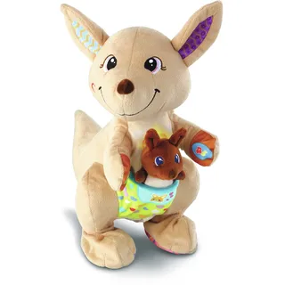 VTech Baby 80-522605 Mama KANGOU-Love UND Ihr Baby Maman Interaktive Tiere, Mehrfarbig