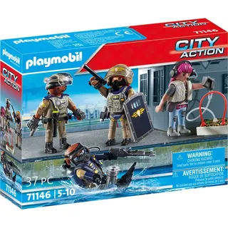 PLAYMOBIL City Action 71146 SWAT-Figurenset