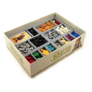 Folded Space Spiel FS-CAVV2 - Insert - Für Caverna und Erweiterung:... grau