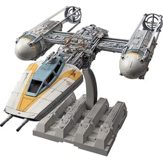 Revell 01209 BANDAI Y-wing Starfighter Star Wars originalgetreuer Modellbausatz für Experten, unlackiert