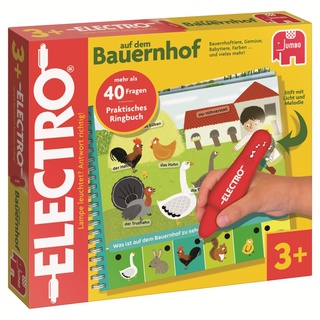 Jumbo Spiele 19532 - Elektro Wonderpen "Auf dem Bauernhof" - Lernspiel