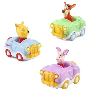 VTech - Tut Tut Baby Flitzer - Disney Set 1 (Winnie Puuhs Cabrio, Tiggers Cabrio, Ferkels Cabrio)
