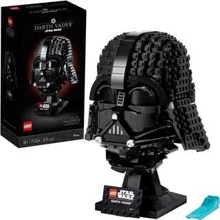 LEGO Star Wars Darth Vader Helm, Bauset für Erwachsene, Geschenkidee für Männer, Frauen, Ihn oder Sie, sammelbares Modell zum Bauen und Ausstell... - Beige