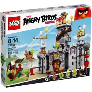 Lego 75826 Angry Birds King Pig's Castle Burg inkl. 5 Figuren und Katapult Neu