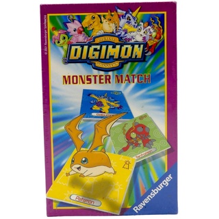 Ravensburger Spiel Digimon Monster Match 231218 Kartenspiel Sammelspiel Kinde...