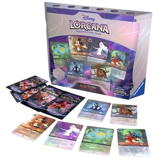 Disney Lorcana Trading Card Game Aufstieg der Flutgestalten Disney 100 Geschenk Set