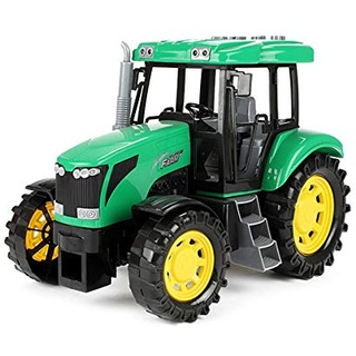 Toi-Toys Spielzeug Traktor für Kinder - Kindertraktor mit Licht und Ton - ca. 27 cm - Grün - ab 3 Jahren