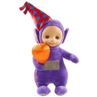 Teletubbies Talking Party Tinky Winky Plush Soft Toy - Purple