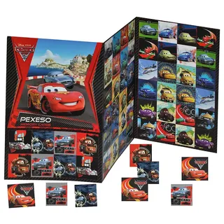 alles-meine.de GmbH Gedächtnis Spiel - Cars Lightning McQueen - zum Ausschneiden Autos Cars Auto - für Jungen Bastelset Memo Spiel Gedächtnisspiele Kinder/Kartenspiel Karten - ..