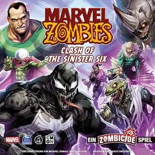 CMON - Marvel Zombies - Clash of the Sinister Six von Michael Shinall/ Fabio Cury / CMON / Spiele (außer Software)