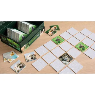 Remember Spiel Memorie-Spiel 44 Tierbabies Papier Bunt
