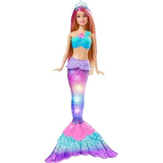 Mattel Barbie Malibu Zauberlicht Meerjungfrau Puppe HDJ36