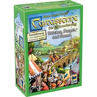 Asmodee Carcassonne, Brettspiel, Familie, 7 Jahr(e), Familienspiel