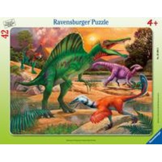 Ravensburger Puzzle Ravensburger Kinderpuzzle - 05094 Spinosaurus - Rahmenpuzzle für..., 42 Puzzleteile