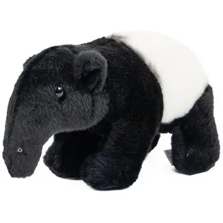 Teddys Rothenburg Kuscheltier Tapir stehend schwarz/weiß 22 cm