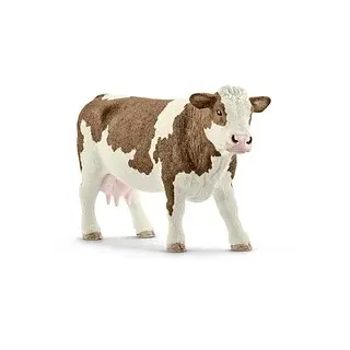 Schleich® Farm World 13801 Fleckvieh-Kuh Spielfigur