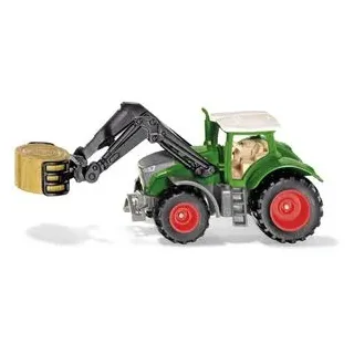 siku Landwirtschaftsfahrzeug 1539 Fendt 1050 Vario, Traktor mit Ballenzange